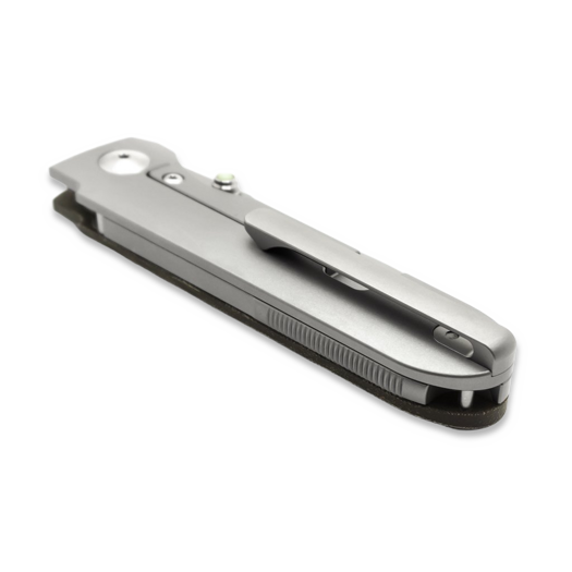 Prometheus Design Werx Invictus-C (Compact) Green Micarta-L folding knife