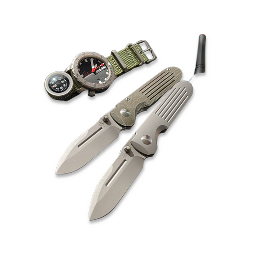 Prometheus Design Werx Invictus-C (Compact) Titanium sulankstomas peilis