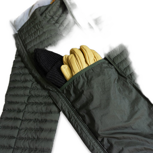Prometheus Design Werx Kepler Down Cardigan - Expedition Green