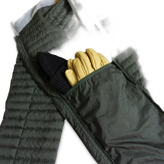 Prometheus Design Werx Kepler Down Cardigan - Expedition Green