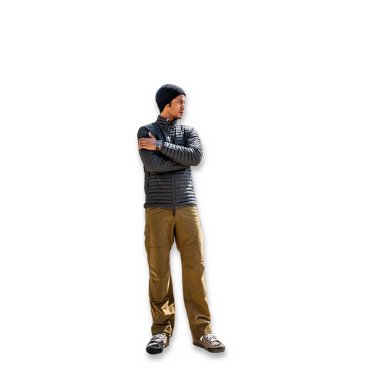 Prometheus Design Werx Kepler Down Cardigan - Mission Gray