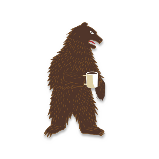 Prometheus Design Werx Morning Bear Sticker