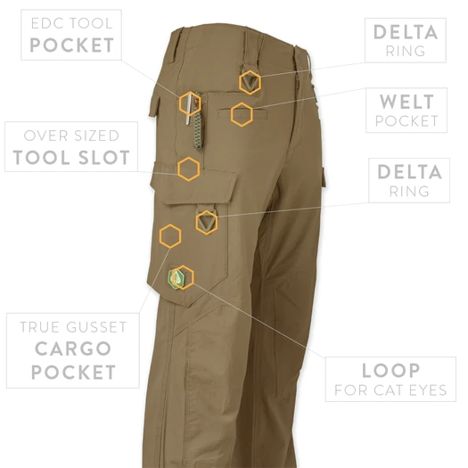 Prometheus Design Werx Odyssey Cargo Pant TRS - All Terrain Brown