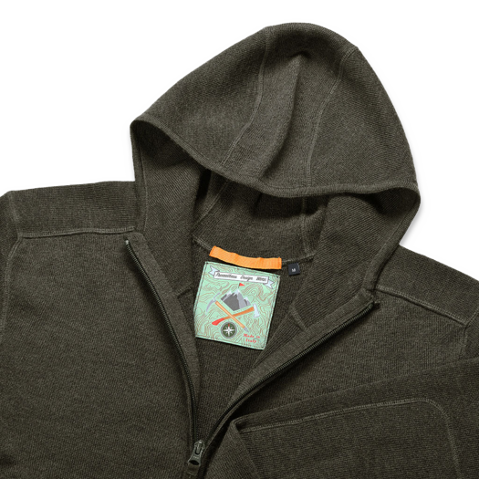 Prometheus Design Werx Orion Merino Hoodie FZ - Hunter Green