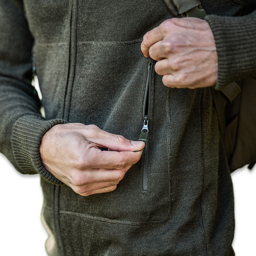 Prometheus Design Werx Orion Merino Hoodie FZ - Hunter Green