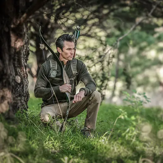 Prometheus Design Werx Orion Merino Hoodie FZ - Hunter Green