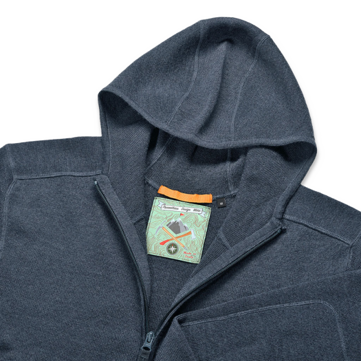 Prometheus Design Werx Orion Merino Hoodie FZ - Jager Blue