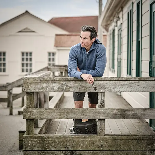 Prometheus Design Werx Orion Merino Hoodie FZ - Jager Blue
