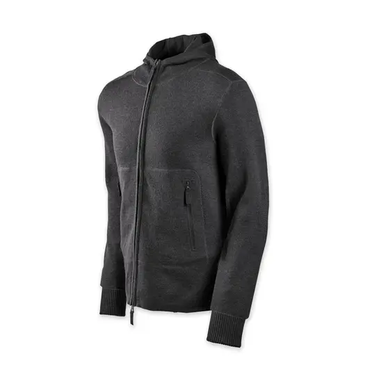 Prometheus Design Werx Orion Merino Hoodie FZ - Pursuit Black