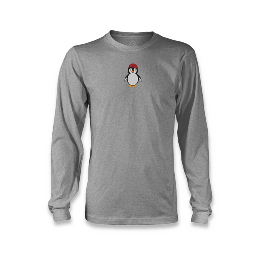 Prometheus Design Werx Penguin Team-Z Long Sleeve - Heather Gray