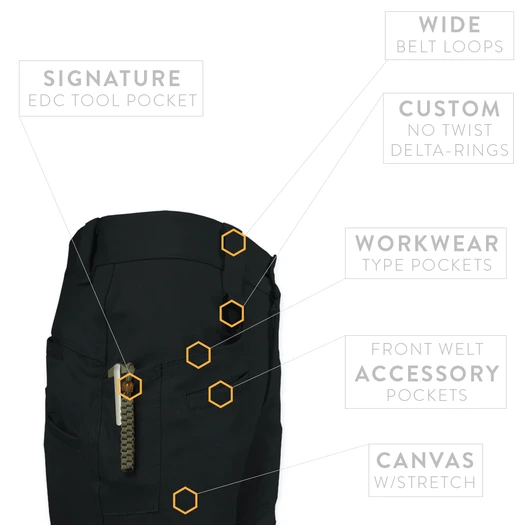 Prometheus Design Werx Raider Field Short Canvas+ - PN