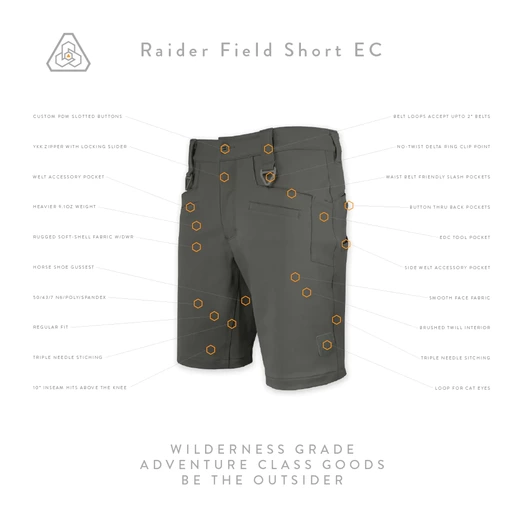 Prometheus Design Werx Raider Field Short EC - UFG