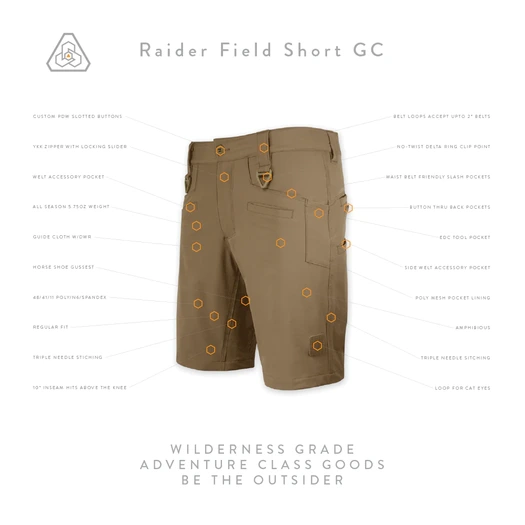 Prometheus Design Werx Raider Field Short GC - ATB