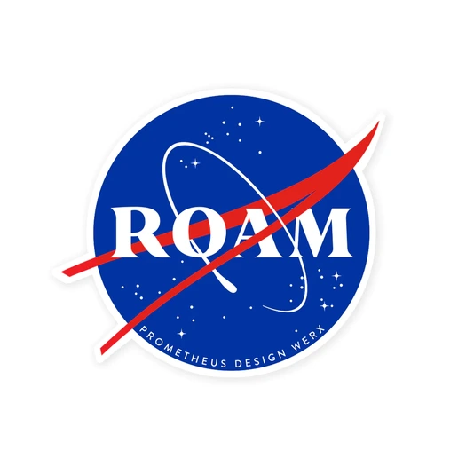 Prometheus Design Werx ROAM Sticker