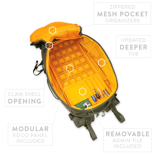 Prometheus Design Werx S.H.A.D.O. Pack 24L - Ranger Green