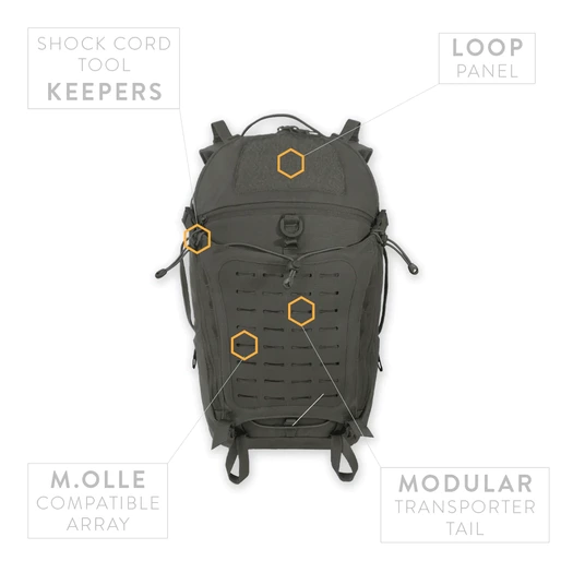 Prometheus Design Werx S.H.A.D.O. Pack 24L - Universal Field Gray