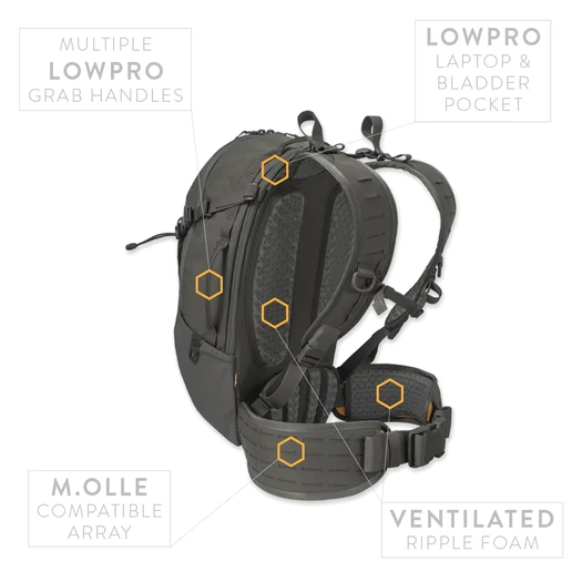 Prometheus Design Werx S.H.A.D.O. Pack 24L - Universal Field Gray