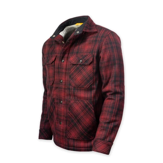 Prometheus Design Werx Shearling Mountain Jacket - Red Plaid, M