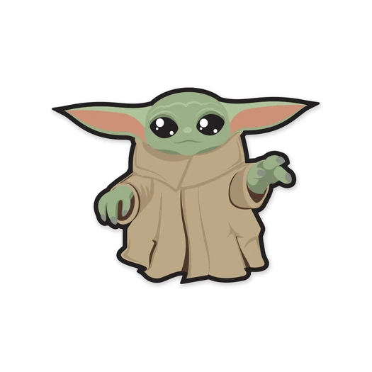 Prometheus Design Werx Smol Force Baby Sticker