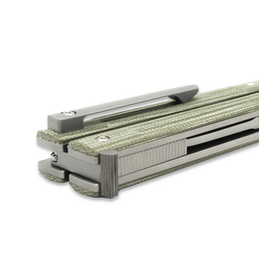 Prometheus Design Werx SPD Invictus Bali-B - Canvas Micarta