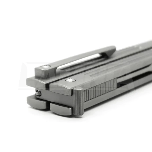 Нож пеперуда Prometheus Design Werx SPD Invictus-Bali Ti