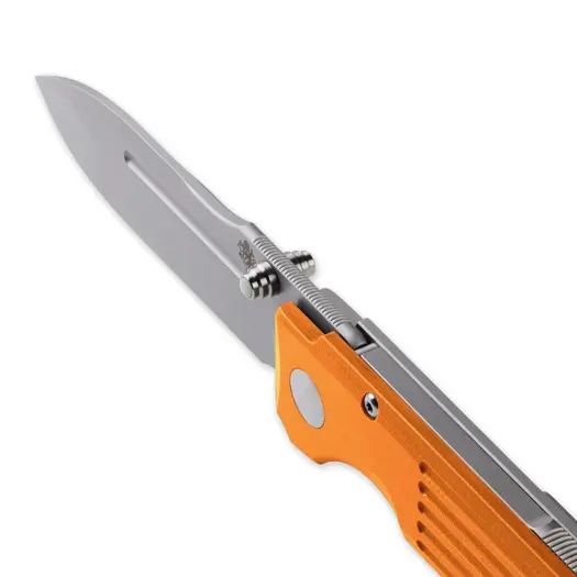 Prometheus Design Werx SPD Invictus-SP - Orange sulankstomas peilis