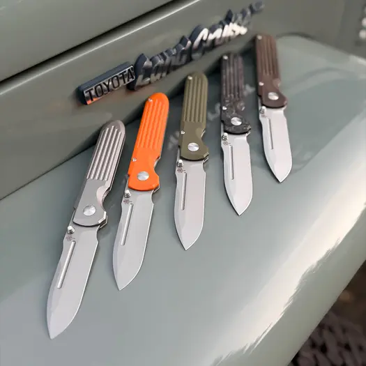 Prometheus Design Werx SPD Invictus-SP - Orange סכין מתקפלת