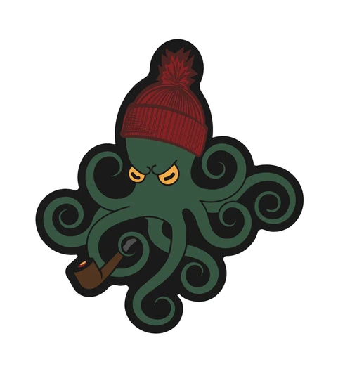 Prometheus Design Werx SPD Kraken Krew Sticker