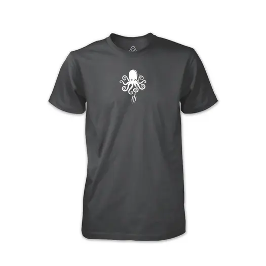 Prometheus Design Werx SPD Kraken Trident GID T-Shirt - Heavy Metal