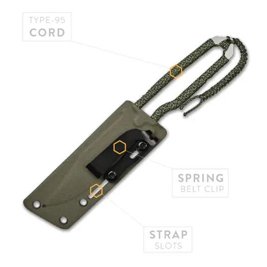 Нож Prometheus Design Werx SPD STS-SFLT - OD Green