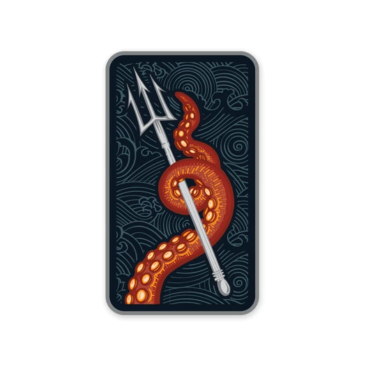 Prometheus Design Werx SPD Tentacle Trident Sticker