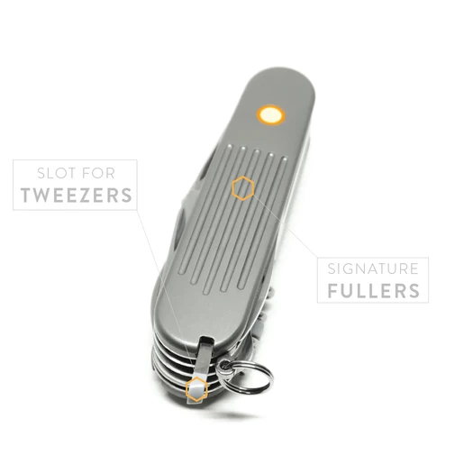 Prometheus Design Werx SPD Ti-SAK Scales GID - Fullered handle scales