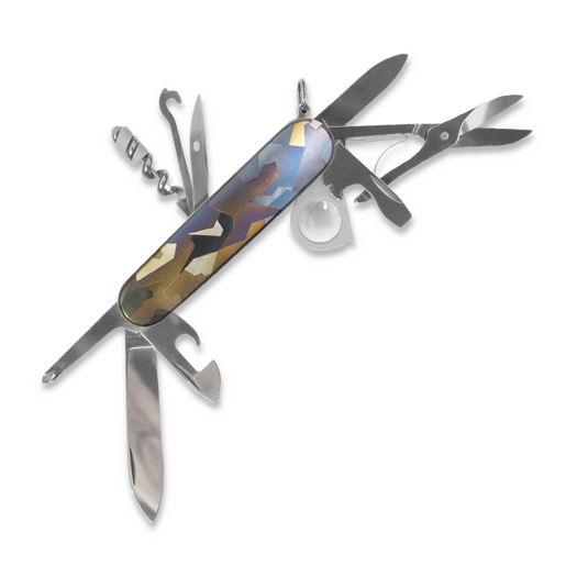 Prometheus Design Werx SPD Ti-SAK Scales - M90 Camo handle scales