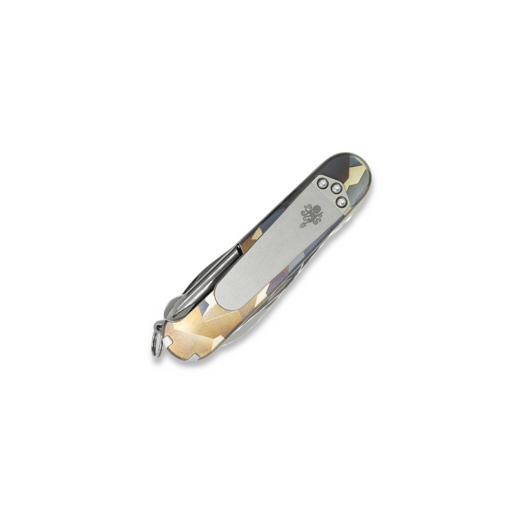 Prometheus Design Werx SPD Ti-SAK Scales - M90 Camo kahvapalat