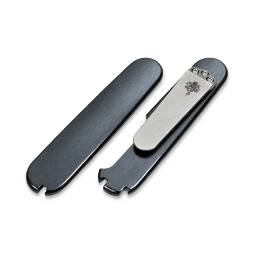 Prometheus Design Werx SPD Ti-SAK Scales - Raven Black handle scales