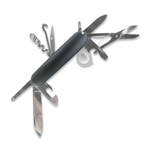 Prometheus Design Werx SPD Ti-SAK Scales - Raven Black handle scales