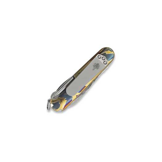 Prometheus Design Werx SPD Ti-SAK Scales - Tigerstripe Camo kahvapalat