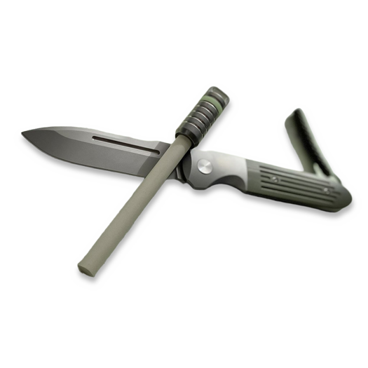 Prometheus Design Werx SPD X Dawson Machine Craft Field Sharpener - Ti