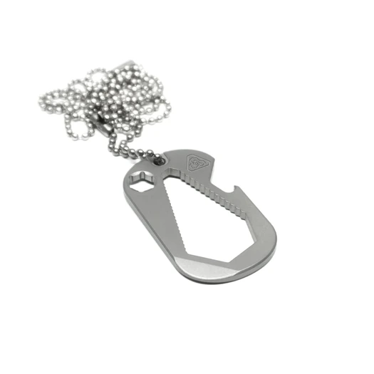 Prometheus Design Werx Standard Issue Dog Tag Tool daugiafunkcis įrankis