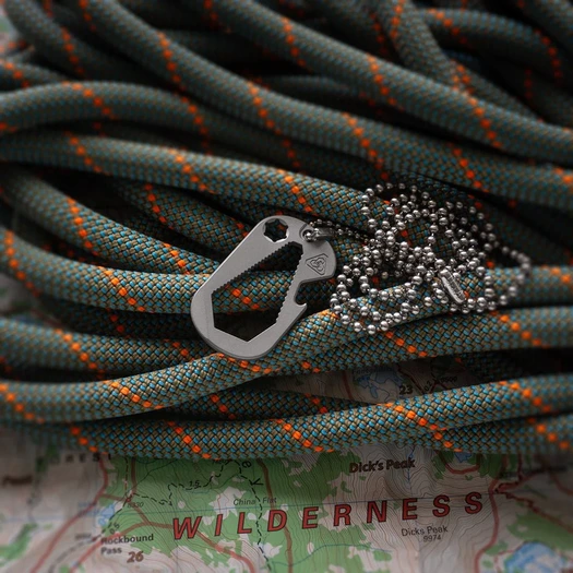 Prometheus Design Werx Standard Issue Dog Tag Tool monitoimityökalu