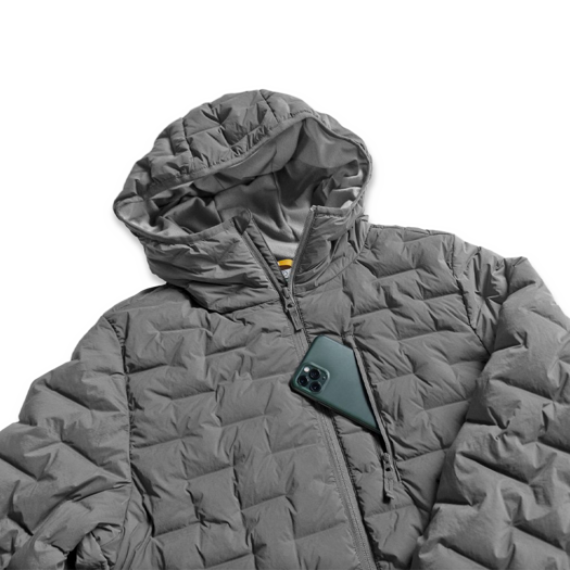 Prometheus Design Werx Stratus Down Hoodie - Mission Gray