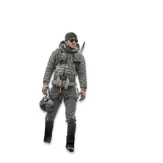 Prometheus Design Werx Stratus Down Hoodie - Mission Gray