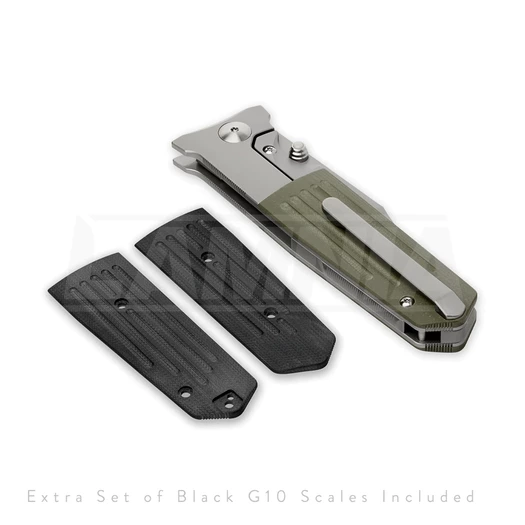 Prometheus Design Werx STS-B - G10 Combo sulankstomas peilis