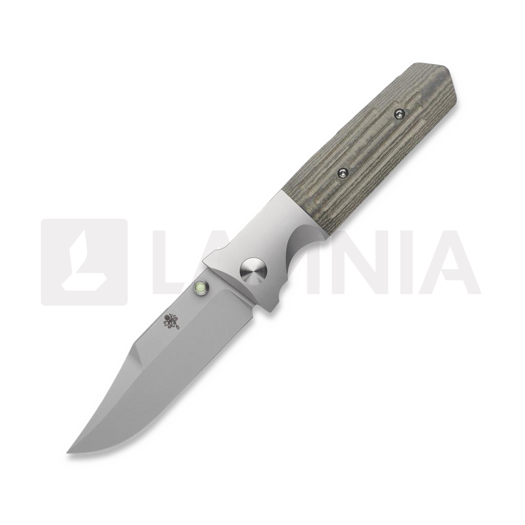 Liigendnuga Prometheus Design Werx STS-B OD Green Linen Micarta