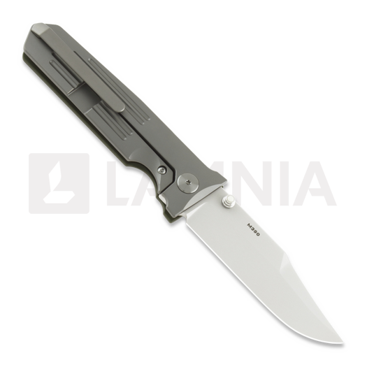 Prometheus Design Werx STS - G10 OD Green M390 sulankstomas peilis
