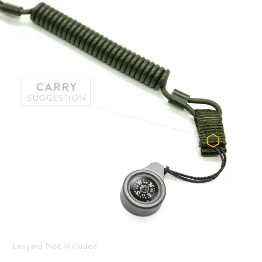 Prometheus Design Werx Ti-Compass Pendant