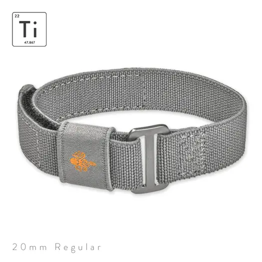Prometheus Design Werx Ti-FXDS Strap 20mm - Gray Reg