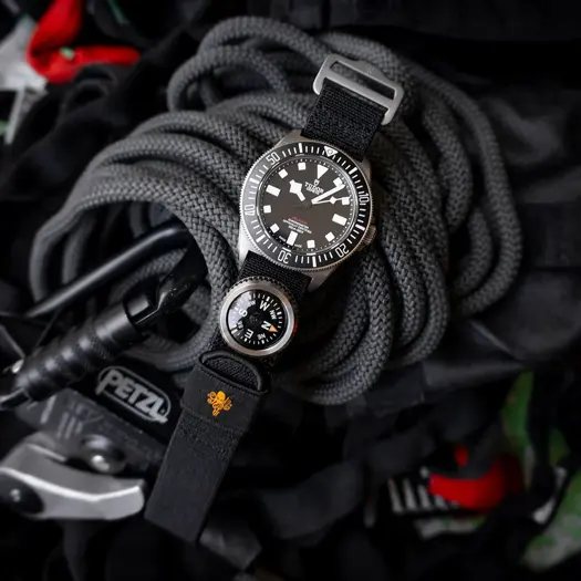 Prometheus Design Werx Ti-FXDS Strap 22mm - Black Reg