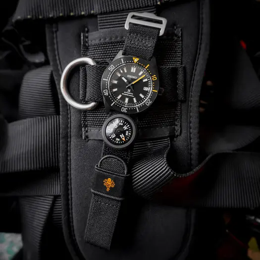 Prometheus Design Werx Ti-FXDS Strap 22mm - Black Short