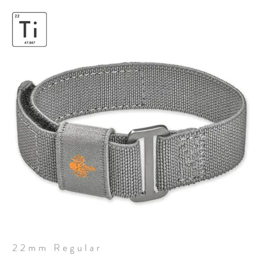 Prometheus Design Werx Ti-FXDS Strap 22mm - Gray Reg